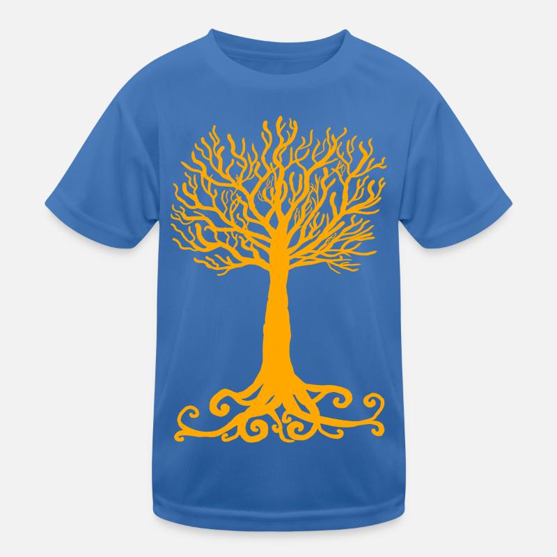 yellow tree Kids Functional T-Shirt