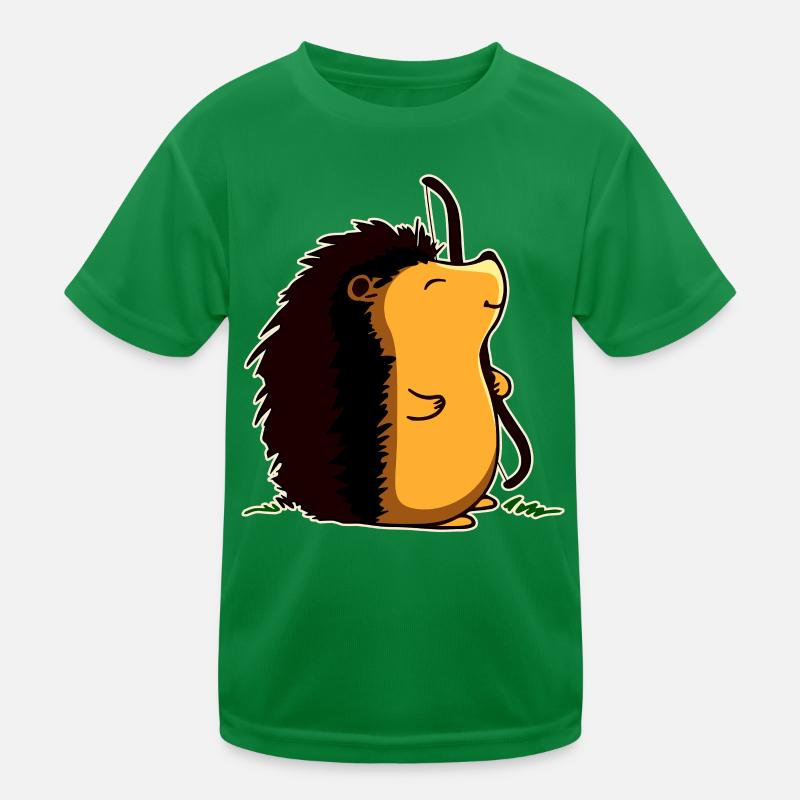 Archer Hedgehog Kids Functional T-Shirt