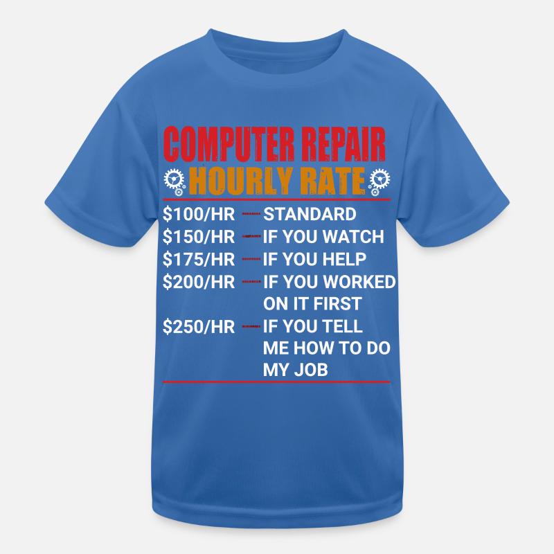 Computer Kinder Funktions-T-Shirt
