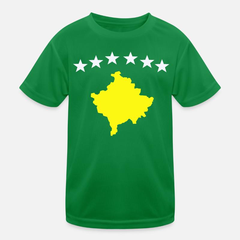 Drapeau du Kosovo T-shirt sport Enfant