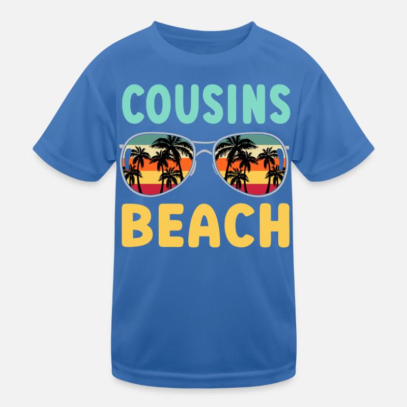 Plage de Cousins T-shirt sport Enfant