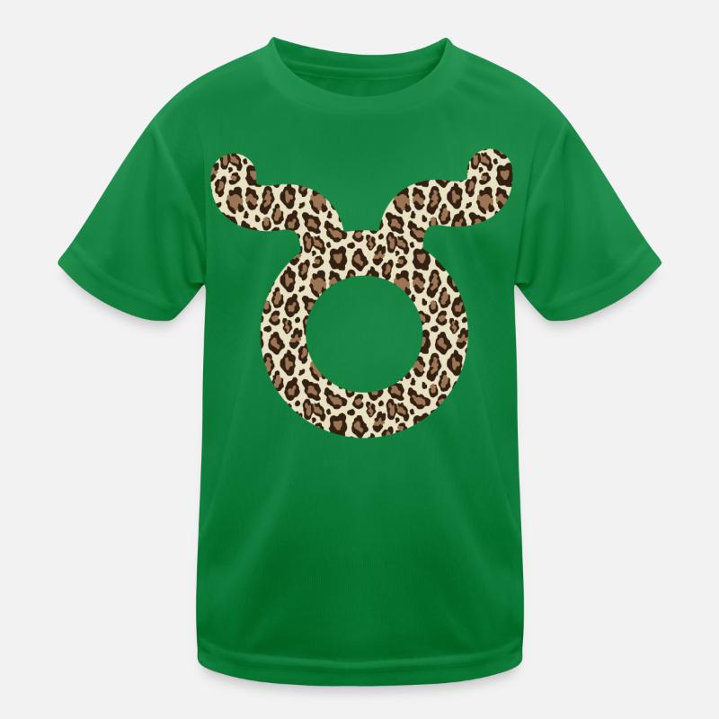 Sternzeichen Stier Kinder Funktions-T-Shirt