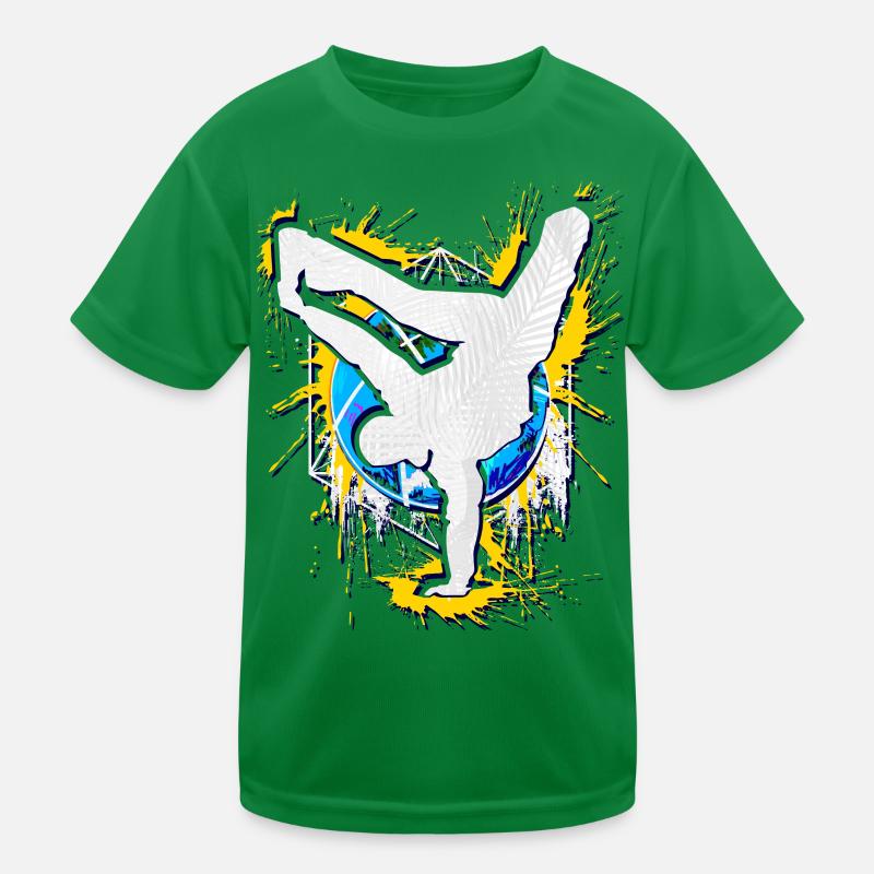 Breakdance - Breakdancer - Breakdancing - BBoy Kids Functional T-Shirt