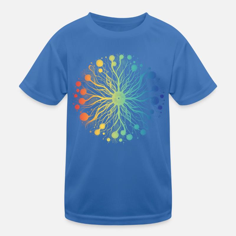Emotional Spectrum Mandala Kids Functional T-Shirt