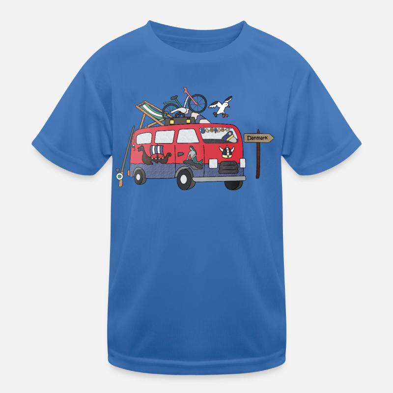 Camper Hygge Daenemark Kinder Funktions-T-Shirt