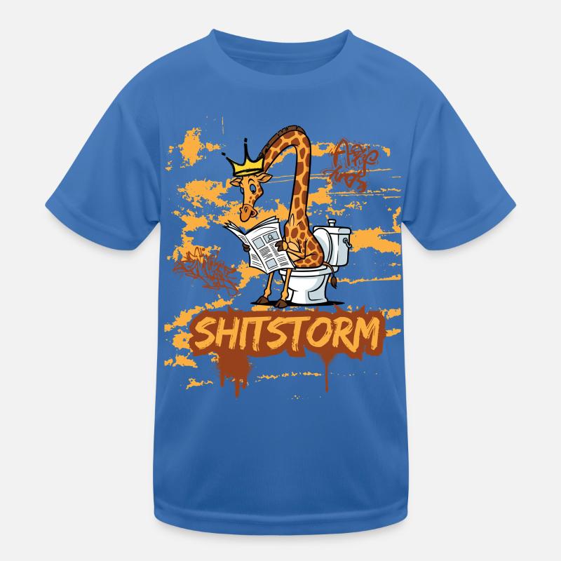 Shitstorm  Kinder Funktions-T-Shirt