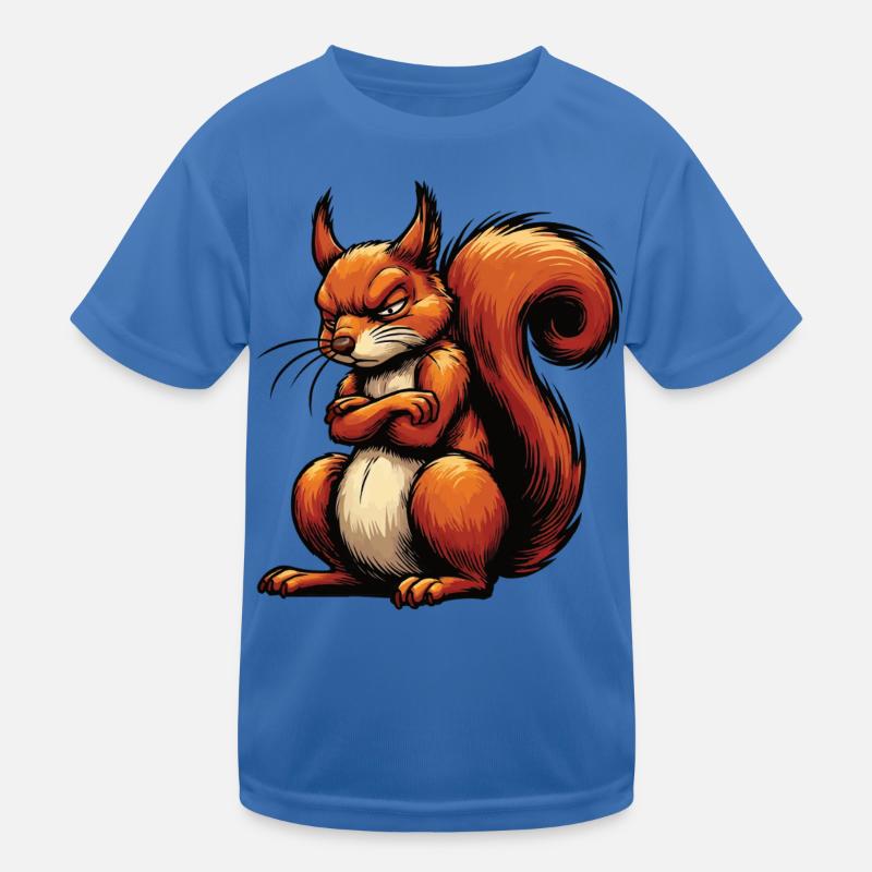 Squirrel Squirrel Squirrel Lover Rodent Kids Functional T-Shirt