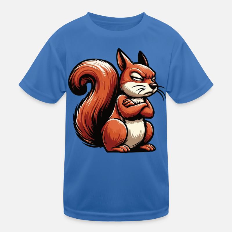 Squirrel Squirrel Squirrel Lover Rodent Kids Functional T-Shirt