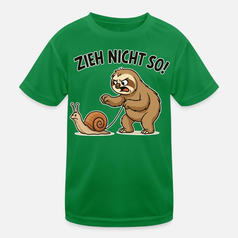 Don't pull so sloth Kids Functional T-Shirt