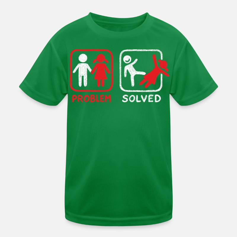 Problem Solved Kinder Funktions-T-Shirt