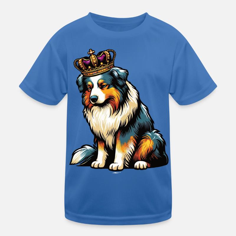 Australian Shepherd Aussie Aussiebesitzer Aussies Kinder Funktions-T-Shirt