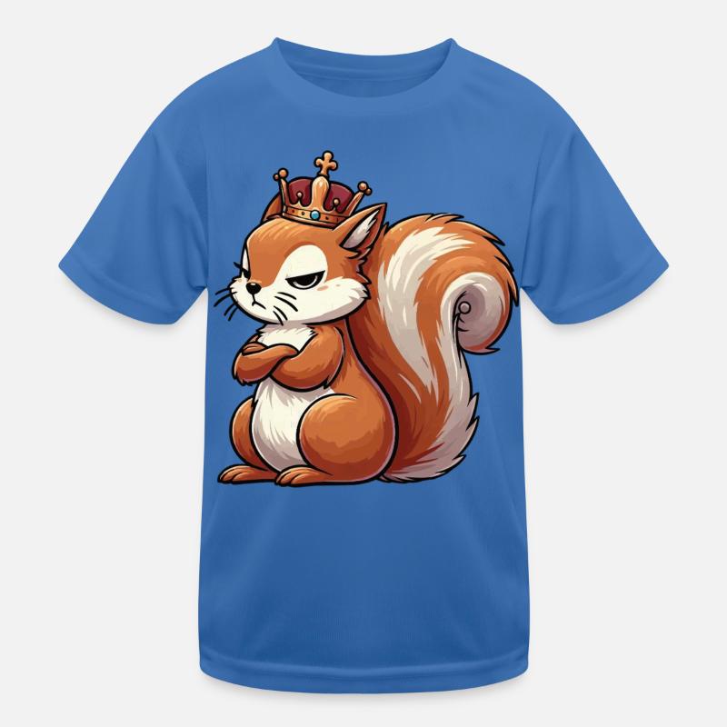 Squirrel Squirrel Squirrel Lover Rodent Kids Functional T-Shirt