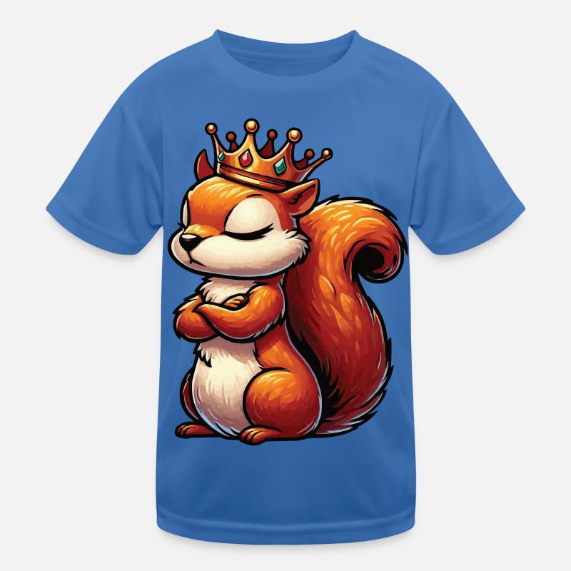Squirrel Squirrel Squirrel Lover Rodent Kids Functional T-Shirt