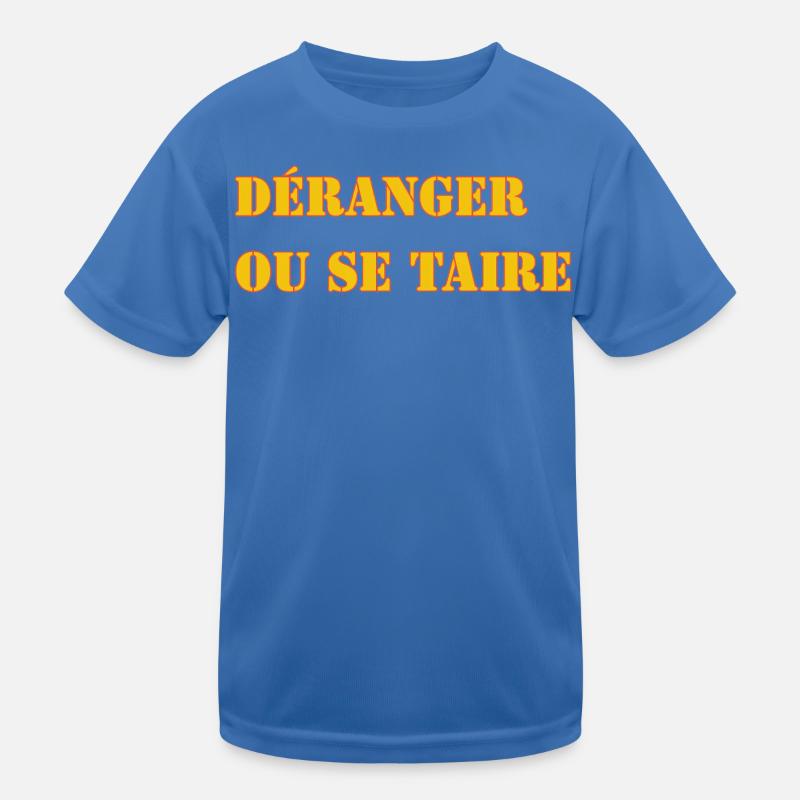 STÖREN ODER SCHWEIGEN. Kinder Funktions-T-Shirt