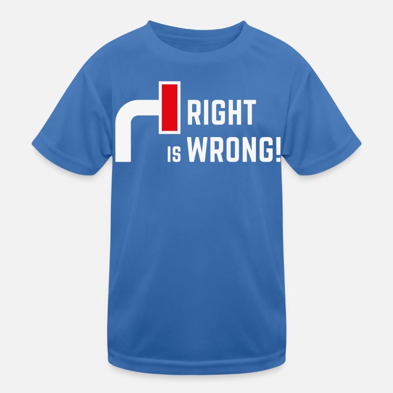 Right Is Wrong! Against Right & Right Parties V2 Kids Functional T-Shirt