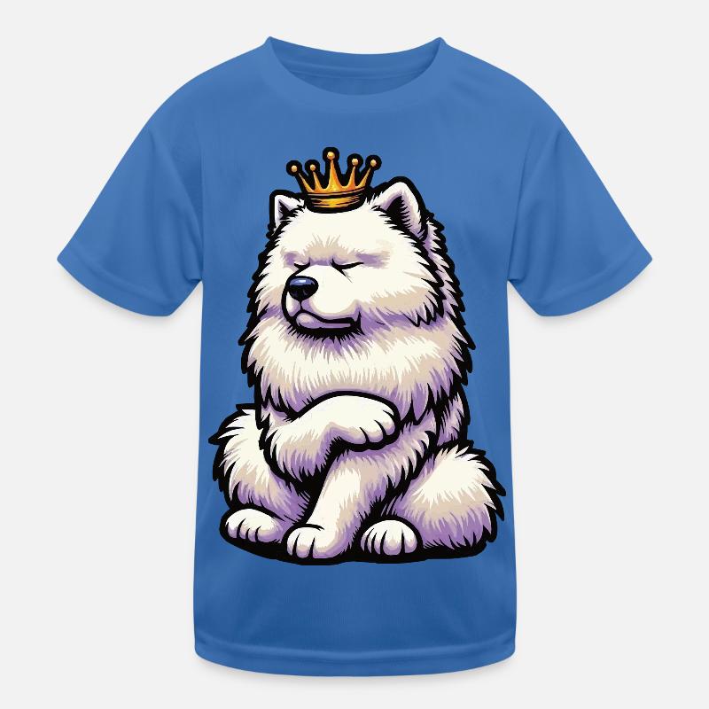 Samoyed Samoyed Owner Samoyed Lovers Kids Functional T-Shirt