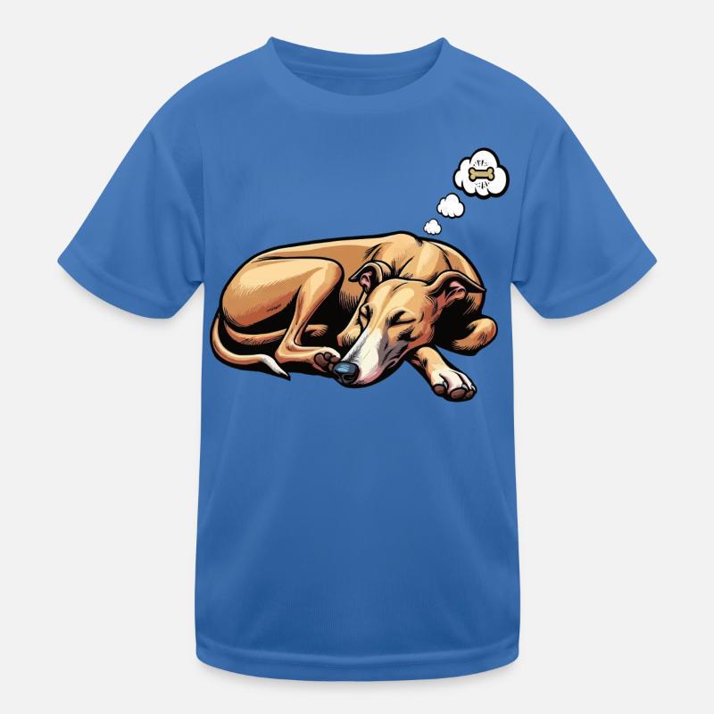 Whippet Greyhound Whippets Propriétaire de lévrier T-shirt sport Enfant