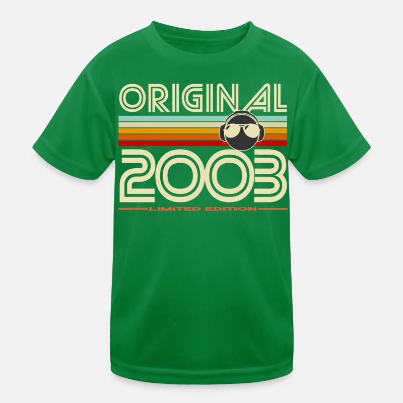 Original 2003 édition rétro T-shirt sport Enfant