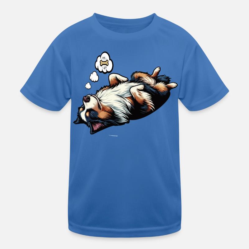 Australian Shepherd Aussie Aussiebesitzer Aussies Kinder Funktions-T-Shirt