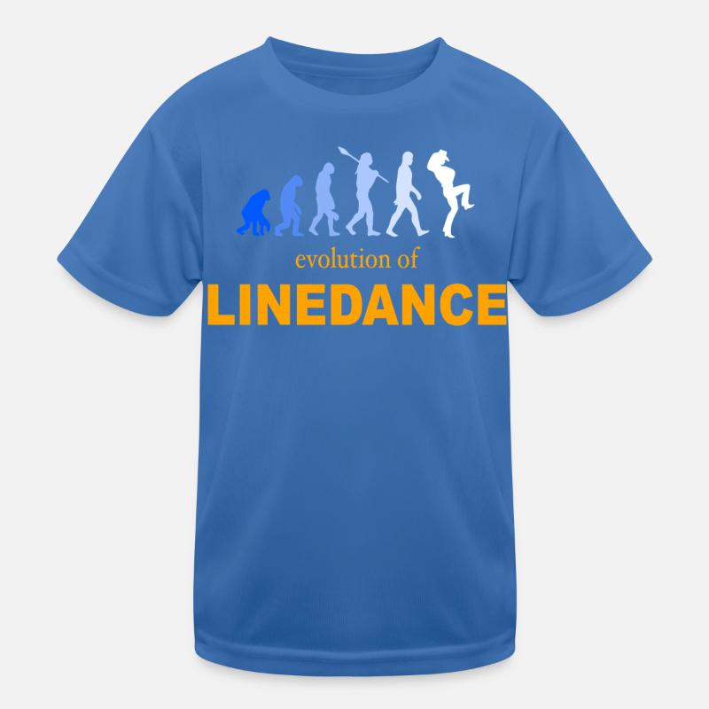 Evolution of Linedance Kinder Funktions-T-Shirt