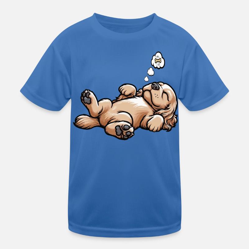 Cocker Spaniel Cocker Dog Cocker Spaniel Owner Kids Functional T-Shirt