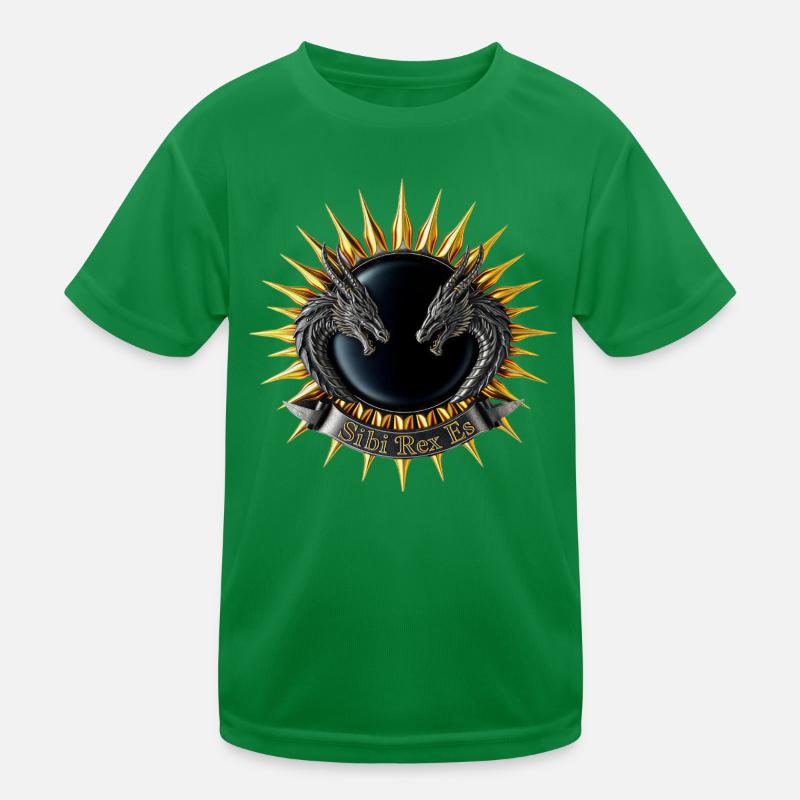 Sibi-Rex-es-Dragon-Crest T-shirt sport Enfant