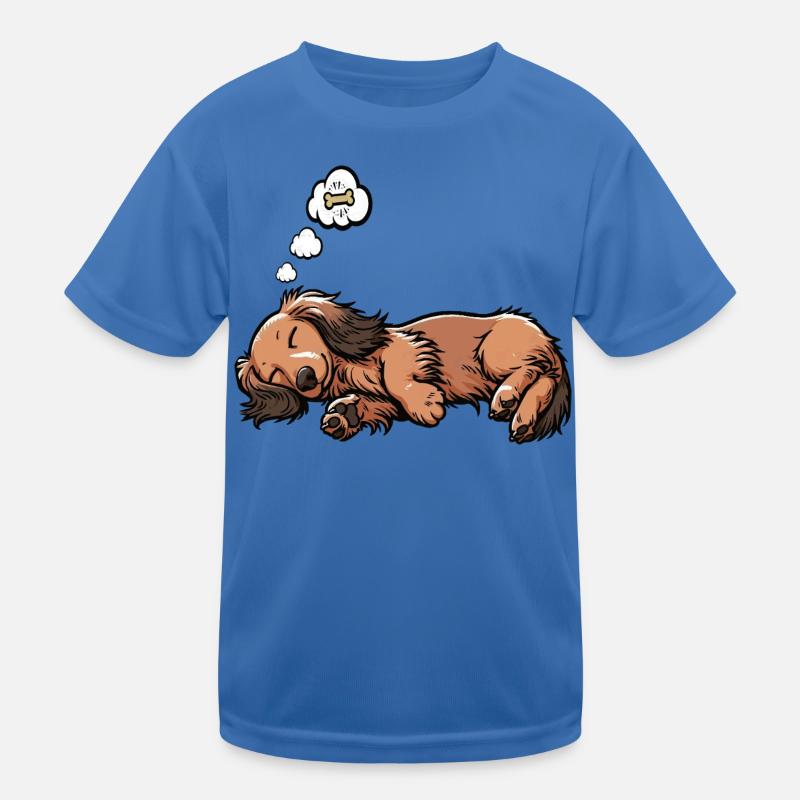 Teckel à poil long Teckel Teckel Teckel T-shirt sport Enfant