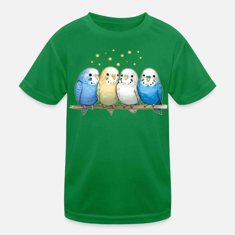 Budgie group Kids Functional T-Shirt