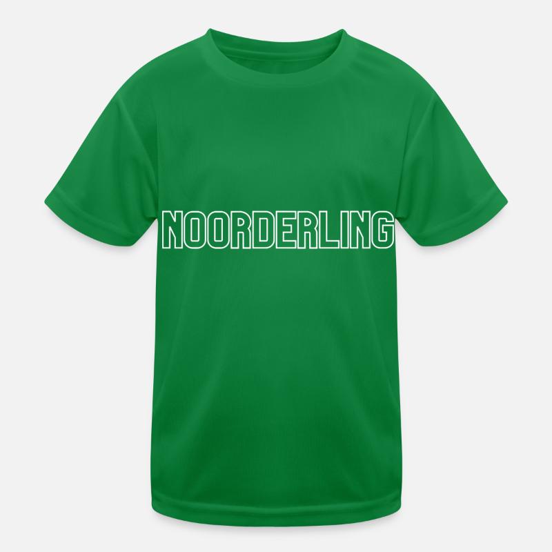 Noorderling Hemd Kapuzenkappe Amsterdam Noord Pullover Kinder Funktions-T-Shirt