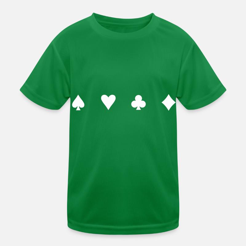 Map Icons Kids Functional T-Shirt