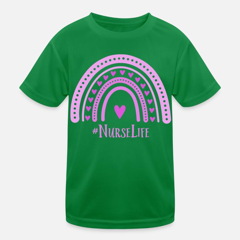 Krankenschwester Nurse Life Kinder Funktions-T-Shirt