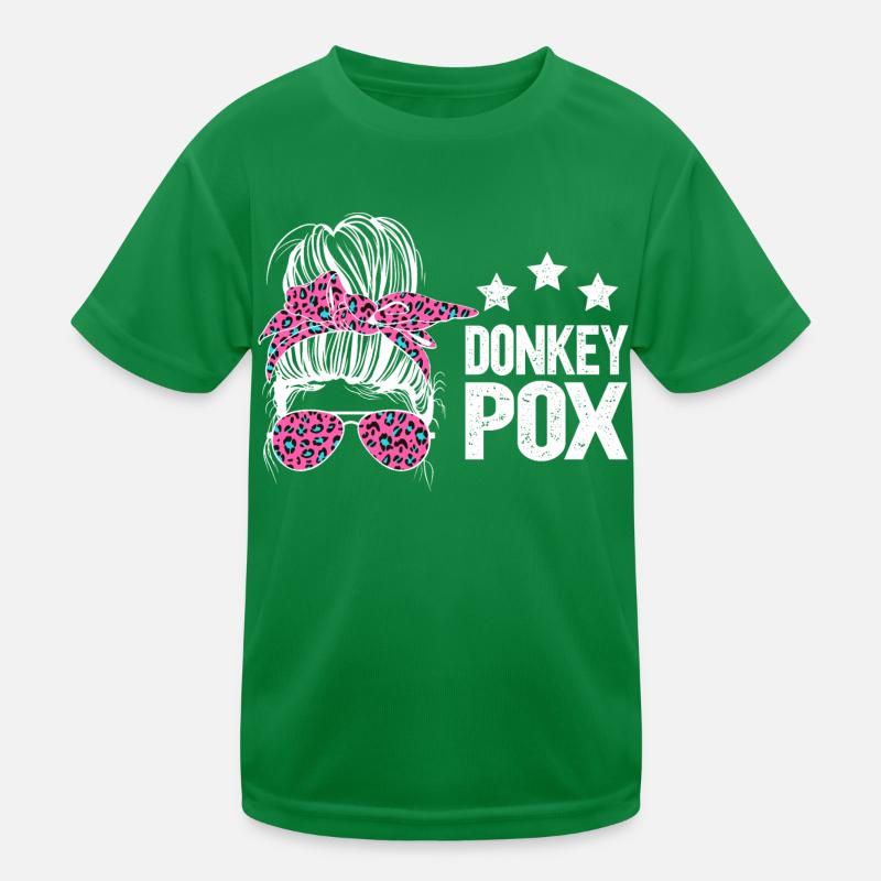 Donkey Pox Kinder Funktions-T-Shirt