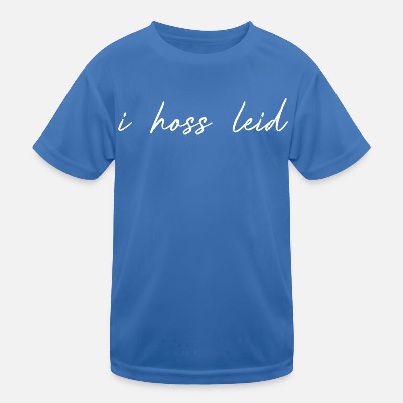 i hoss Leid Kinder Funktions-T-Shirt