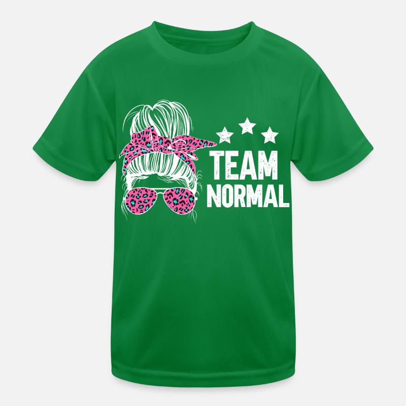 Team Normal Kids Functional T-Shirt