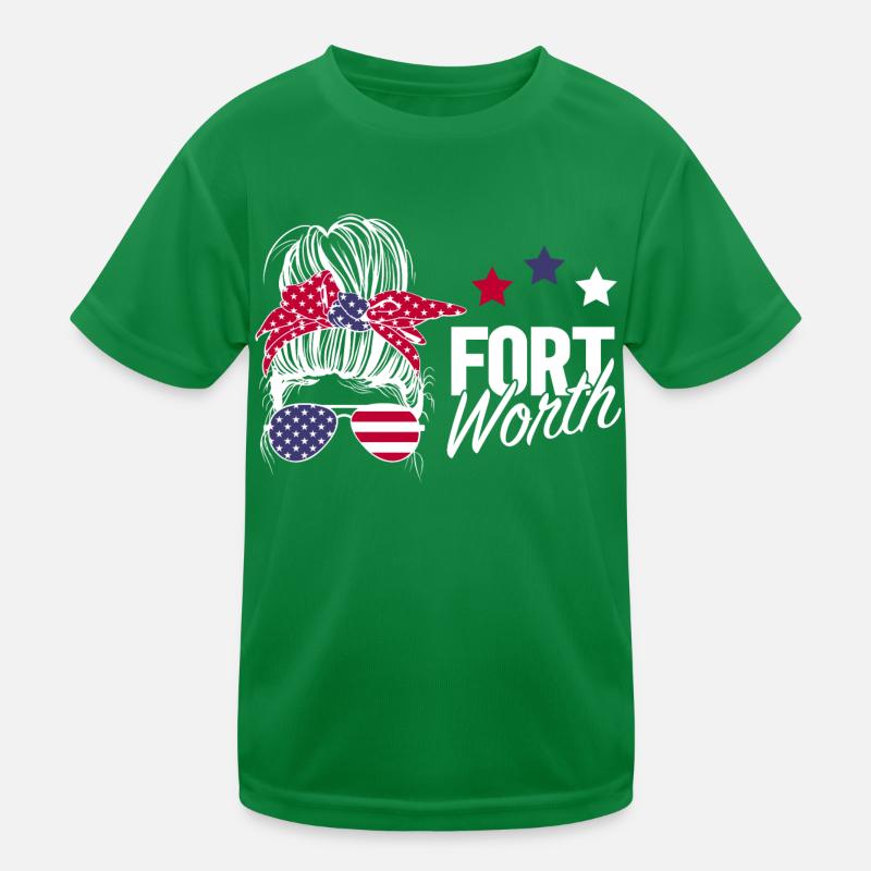Fort Worth Kids Functional T-Shirt