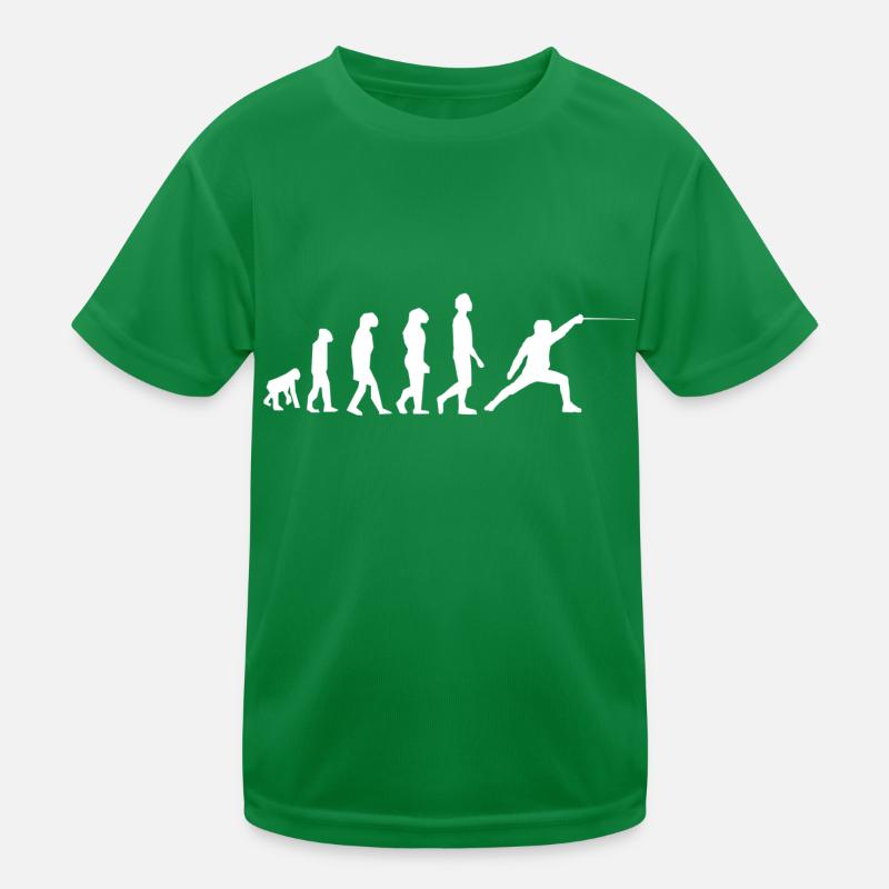 Fechtentwicklung Kinder Funktions-T-Shirt