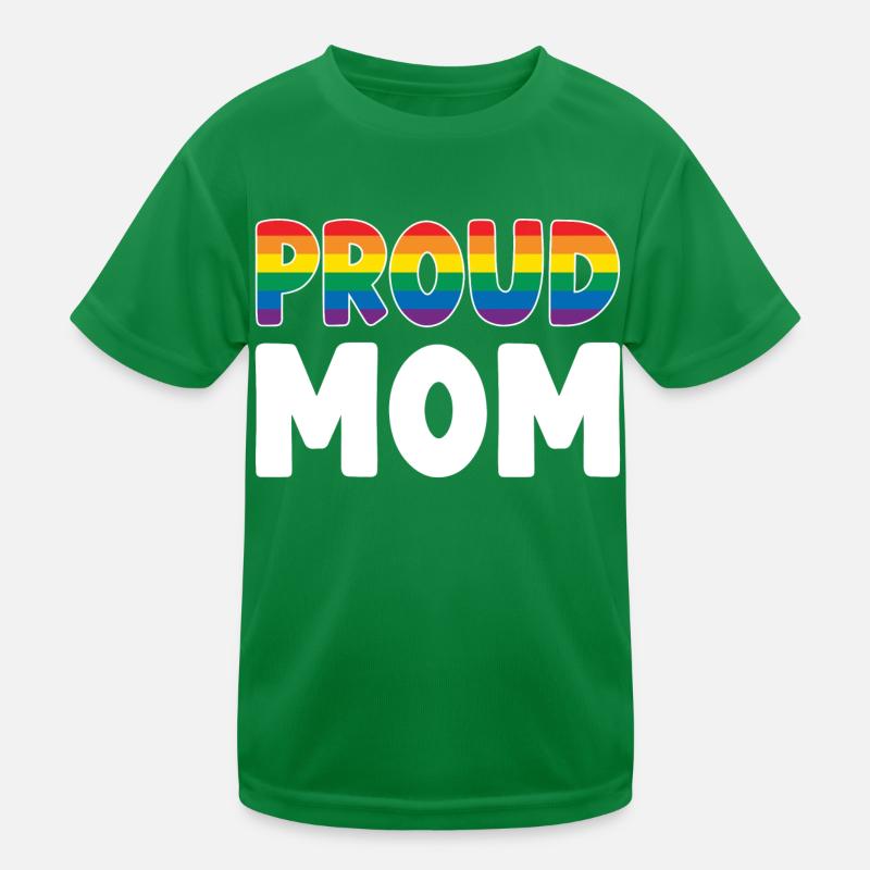 Stolze Mutter LGBT Kinder Funktions-T-Shirt