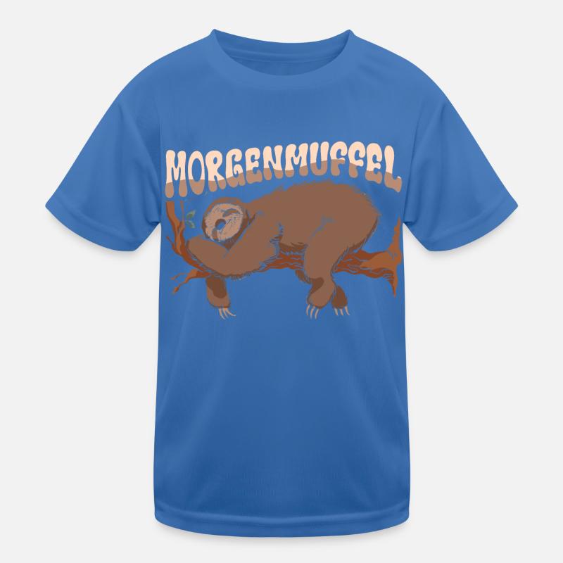 Morgenmuffel Kinder Funktions-T-Shirt