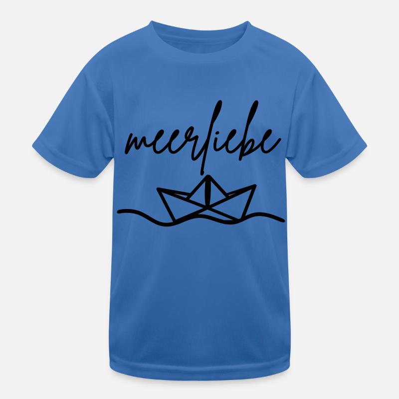 meerliebe schiff Kinder Funktions-T-Shirt