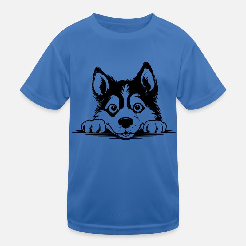 Husky sibérien T-shirt sport Enfant
