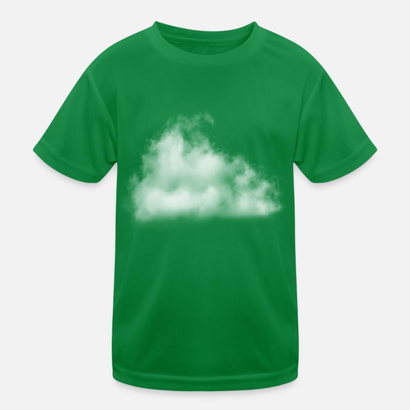 White Cloud Kinder Funktions-T-Shirt