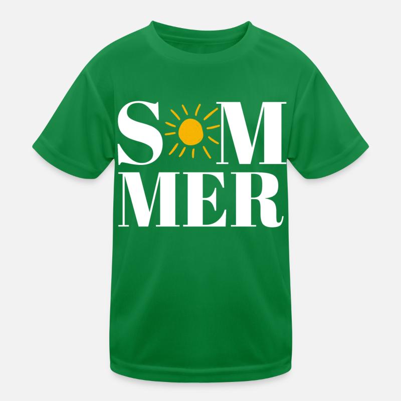 Summer Kids Functional T-Shirt