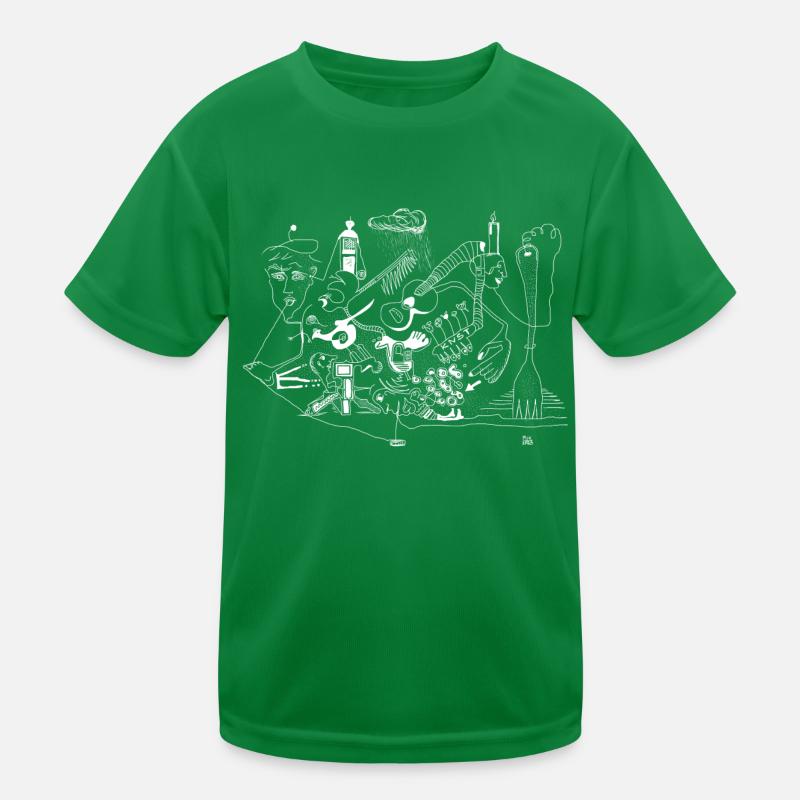 Design : Passé Présent T-shirt sport Enfant