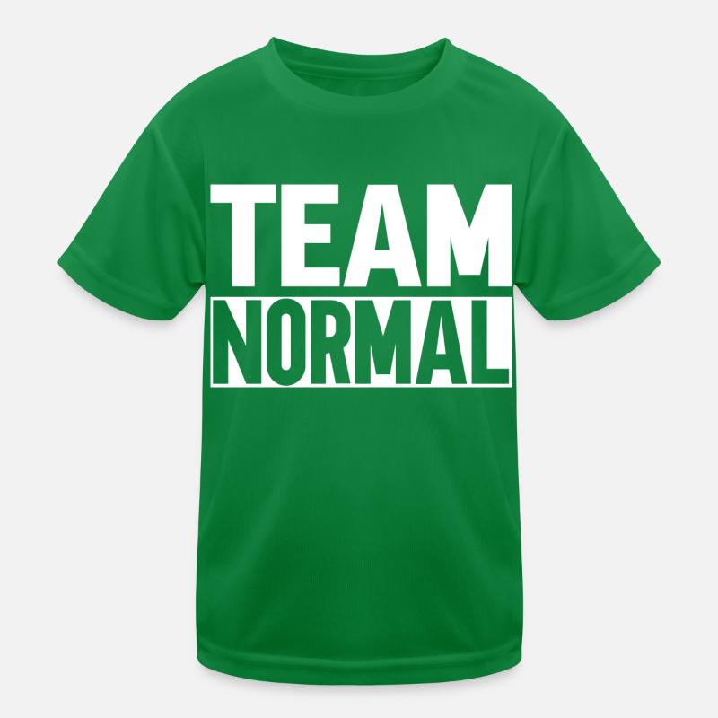 Team Normal Kids Functional T-Shirt