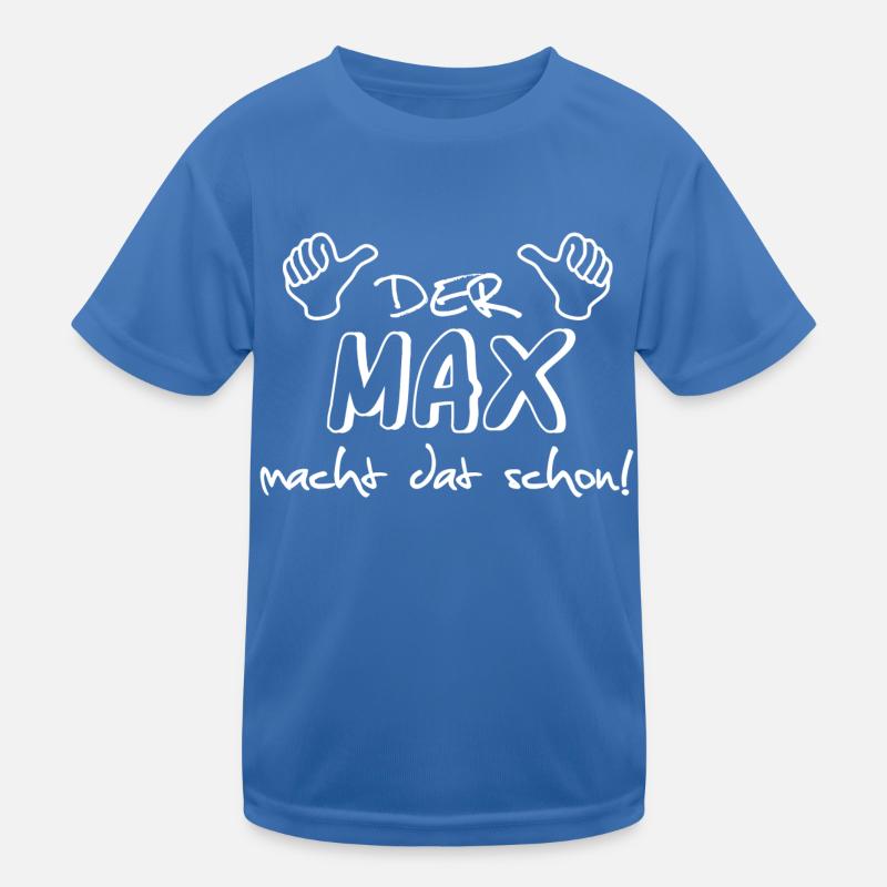 max Kinder Funktions-T-Shirt