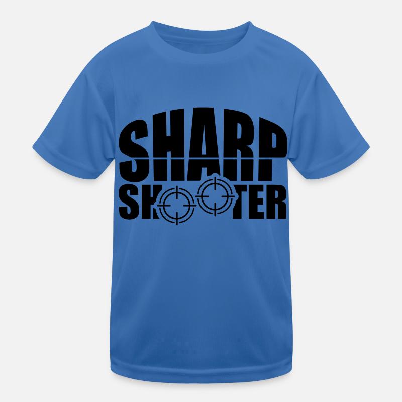 sharp_shooter_aq1 Kids Functional T-Shirt
