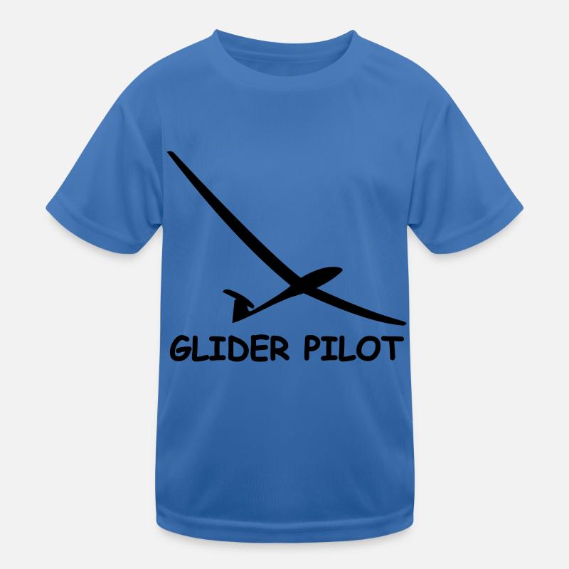 glider pilot Kids Functional T-Shirt