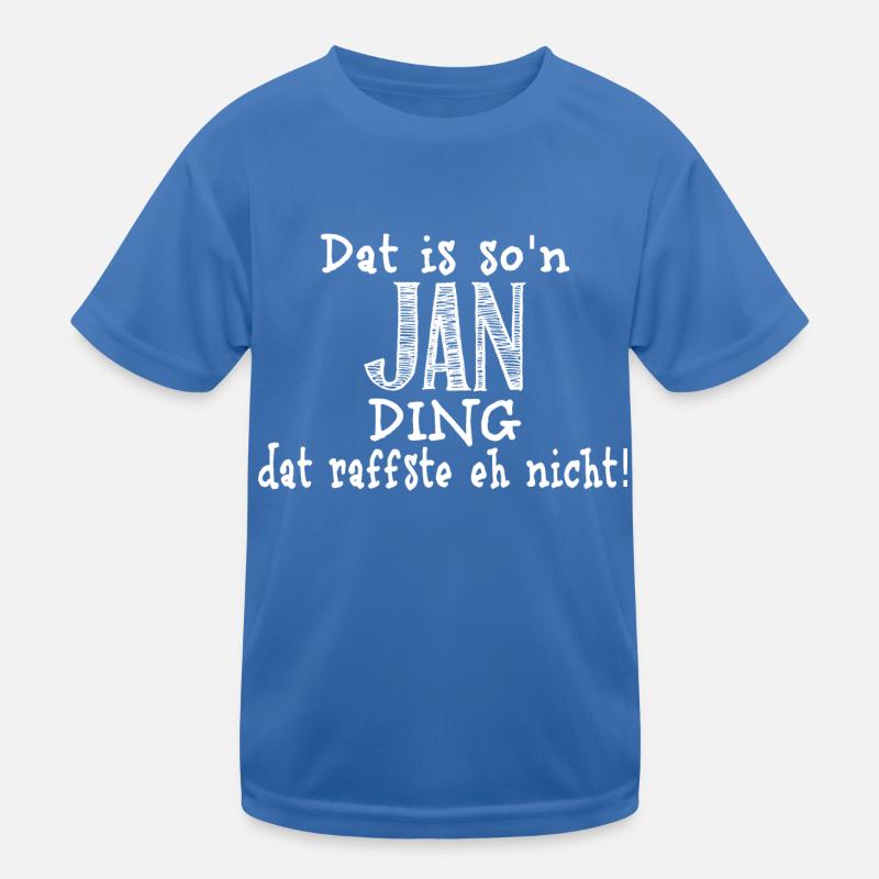 jan Kinder Funktions-T-Shirt