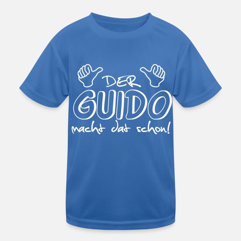 Guido Kinder Funktions-T-Shirt