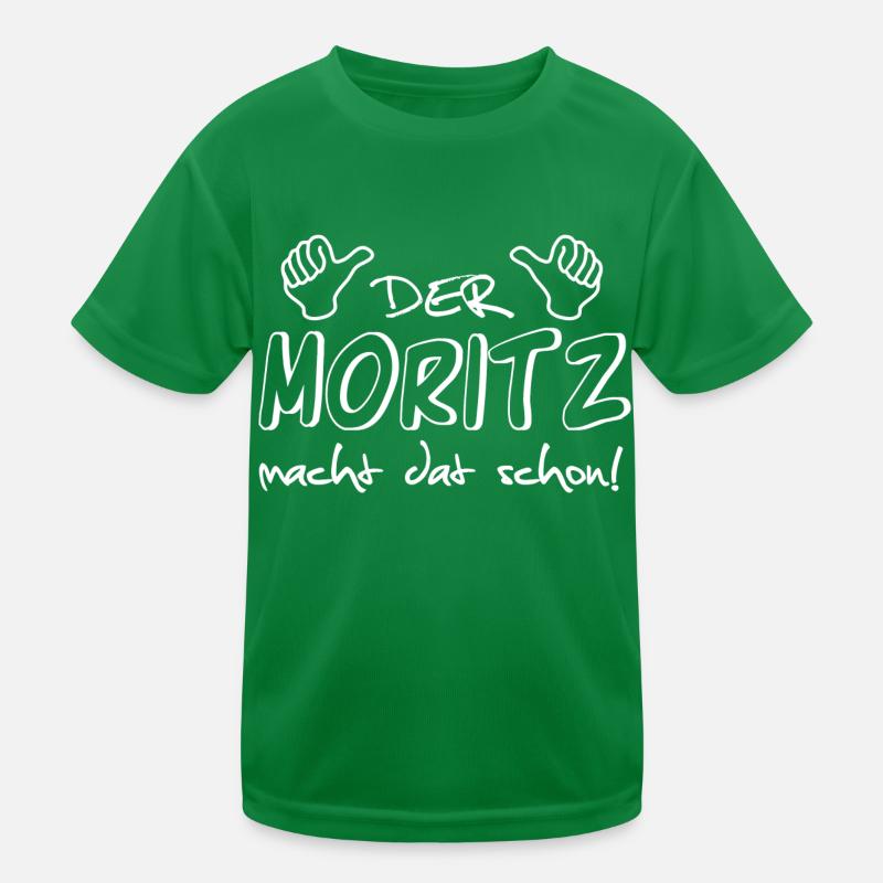 moritz Kinder Funktions-T-Shirt